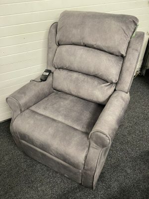 Cumbria Grey Rise and Recline Chair