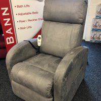 Dove grey Daresbury Rise and Recline Chair
