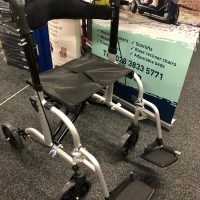 Rollator and Transit Wheelchair 2 in 1