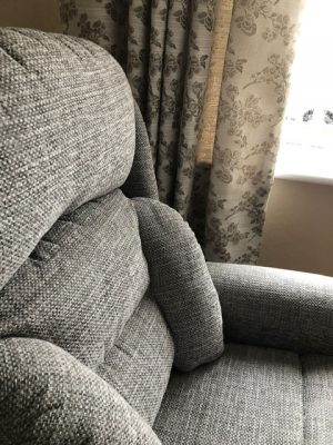 Fabric of Grande Lateral French Grey Dorchester
