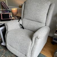 Hudson Rise and Reclining Chair Pebble