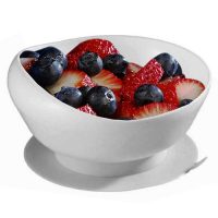large white bowl to scoop food from