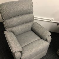 Riverfield Charcoal Grey Rise and Recline Chair