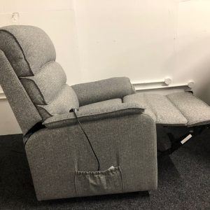 Riverfield Charcoal Grey Riser and Recliner Chair