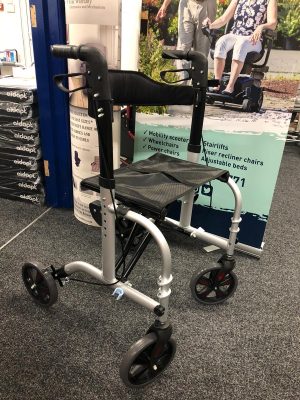 Deluxe Duo Rollator and Transit Wheelchair