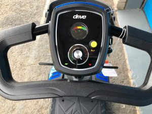 Tiller of Drive Scout Mobility Scooter