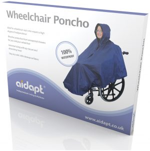 Aidapt wheelchair waterproof cape