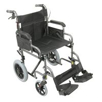 Transit lightweight aluminium wheelchair