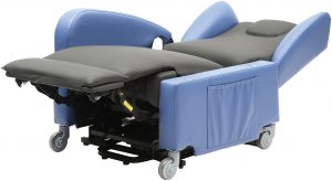Porter Chair Brookfield Dual Motor in Reclined Position