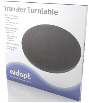 Aidapt transfer turntable to help patients transfer from chair to car