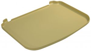 Tray for kitchen trolley