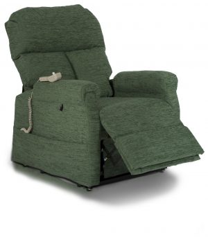 Rise and recline motorised armchair turf