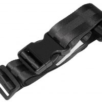 Seat belt for scooter or wheelchair