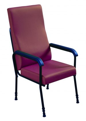 longfield lounge chair, high back, height adjustable