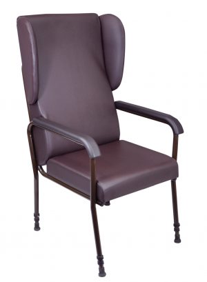 brown easy clean chair