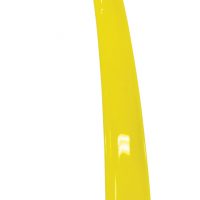 Shoehorn in yellow plastic
