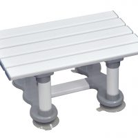 Slatted bath seat